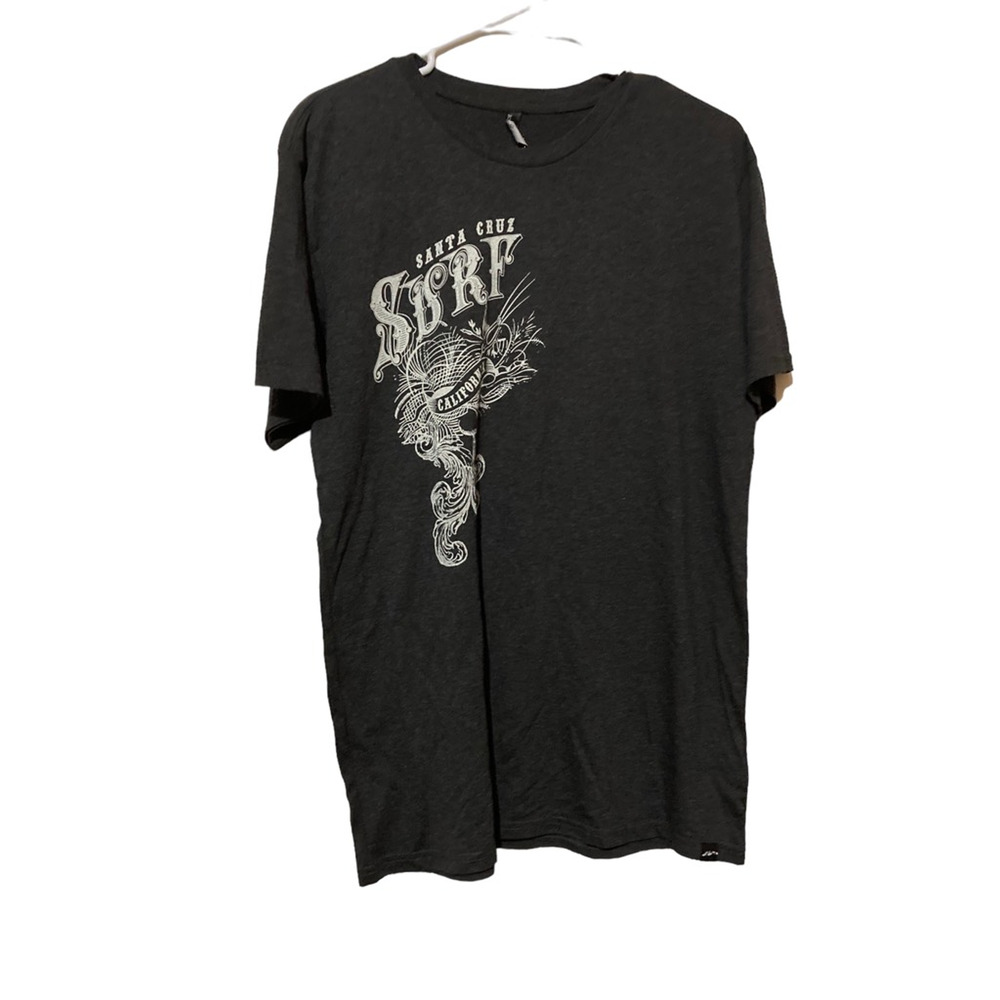 Santa Cruz Surf Men Techstyles Graphic T-Shirt Short Sleeve Crew Neck L New‎
